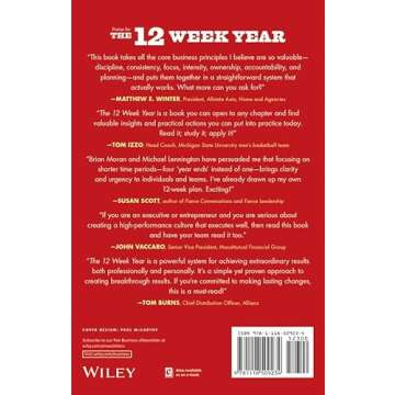 The 12 Week Year for Ultimate Productivity Boost