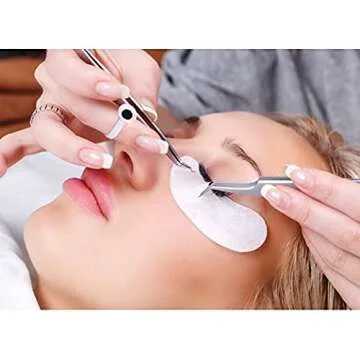 BTArtbox 300PCS Disposable Glue Holder Rings for Eyelash Use