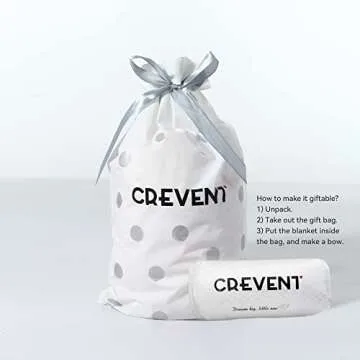 CREVENT 30''X40'' Soft Cozy Warm Baby Blankets for Boys Girls Solid Color - All Season Use - Newborn...