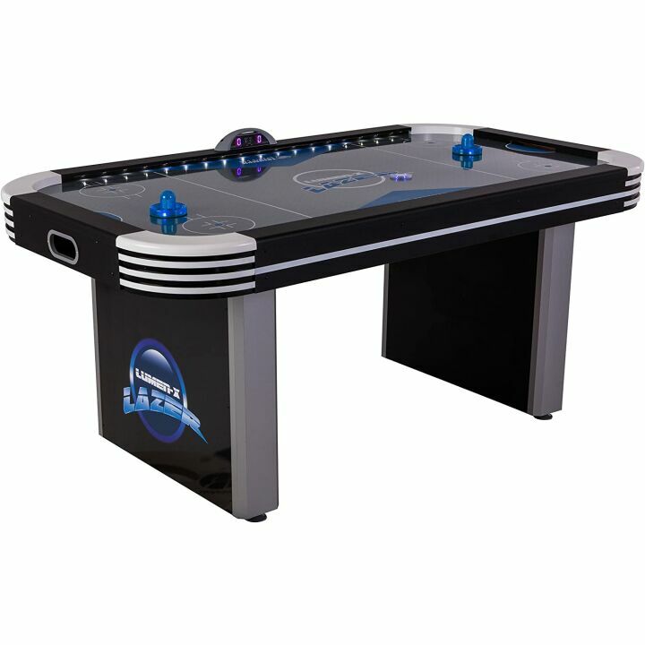 Interactive Air Hockey Table with LED Lights & Music