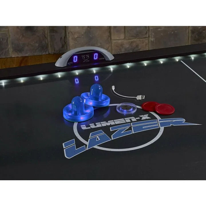 Interactive Air Hockey Table with LED Lights & Music