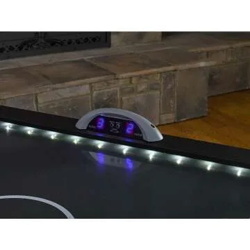Interactive Air Hockey Table with LED Lights & Music