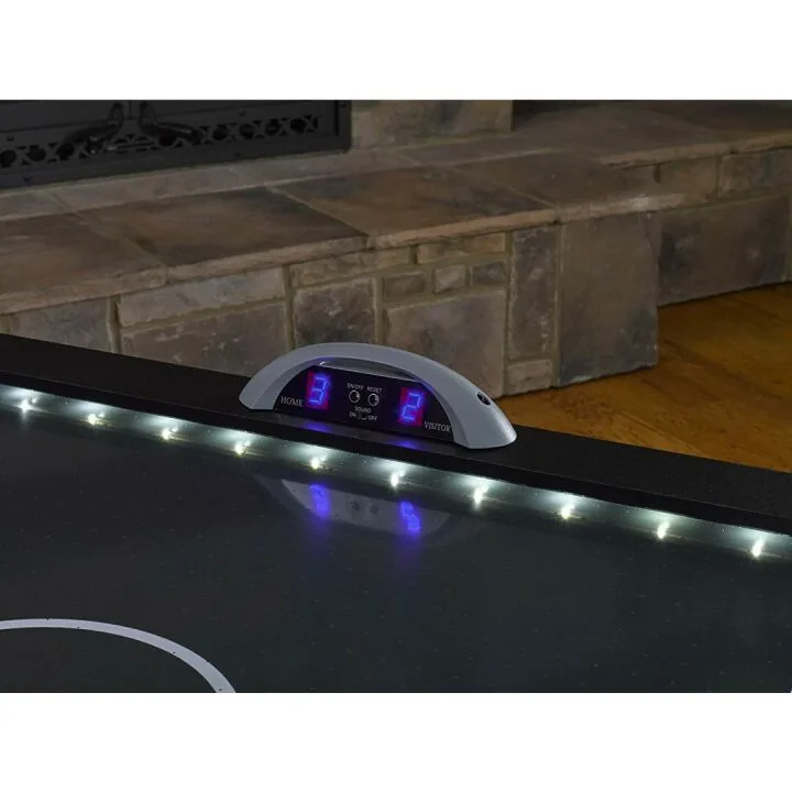 Interactive Air Hockey Table with LED Lights & Music