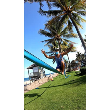 ZenMonkey Slackline Kit for Outdoor Fun and Balance Training