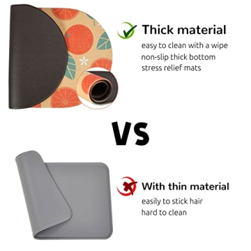 HACHIKITTY Cat Food Mat for Pets Waterproof & Stylish