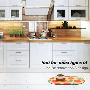 HACHIKITTY Cat Food Mat for Pets Waterproof & Stylish