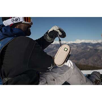 Stashlogix GoStash - Odor Proof & Locking Bag (Small, Beige (hemp))