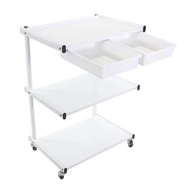 Skin Act All Metal Cart for Medical spa Trolley
