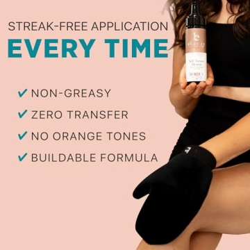 Organic Self Tanner Tanning Mousse Kit - Natural Glow