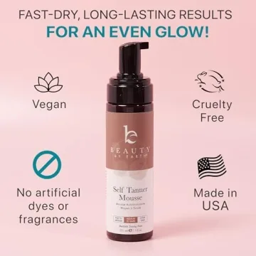 Organic Self Tanner Tanning Mousse Kit - Natural Glow