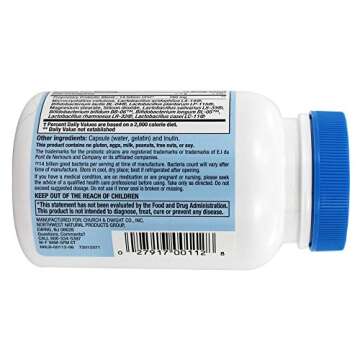 Nutrition Now PB 8 Pro-Biotic Acidophilus 120 Capsules