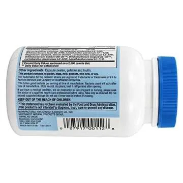 Nutrition Now PB 8 Pro-Biotic Acidophilus 120 Capsules