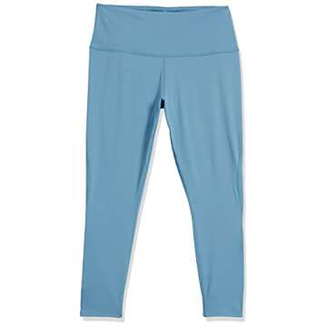 Core 10 Women's High Waist Yoga Lattice 7/8 Crop Legging - 24" (XS-3X)