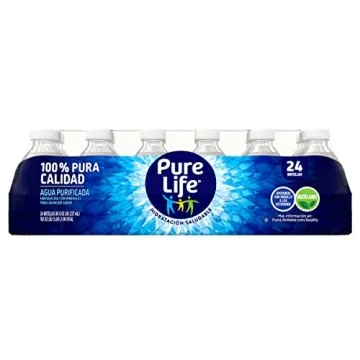 Pure Life Purified Water, 8 Fl Oz, 24 Pack