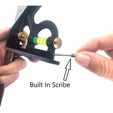SWANSON S0101CB Speed Square Layout Tool with Blue Book and Combination Square Value Pack