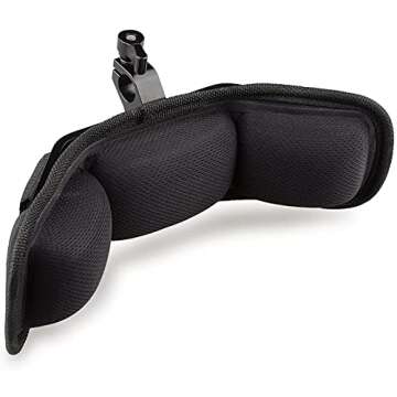 CAMVATE Camera Shoulder Mount Pad with 15mm Dual Rod Clamp for 15mm Camera Shoulder Railblock Support System - 1752