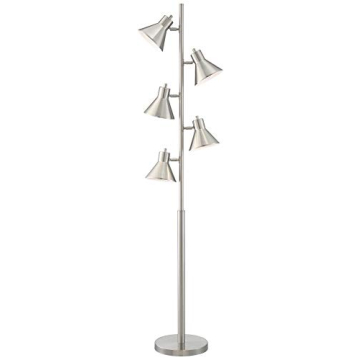 360 Lighting Modern Tree Floor Lamp Adjustable Cone Shades