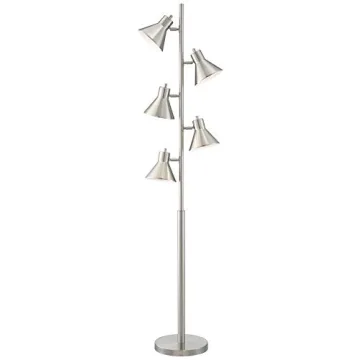 360 Lighting Modern Tree Floor Lamp Adjustable Cone Shades