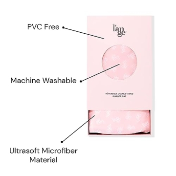 L'ANGE HAIR Reversible Shower Cap for Waterproof Hair Care