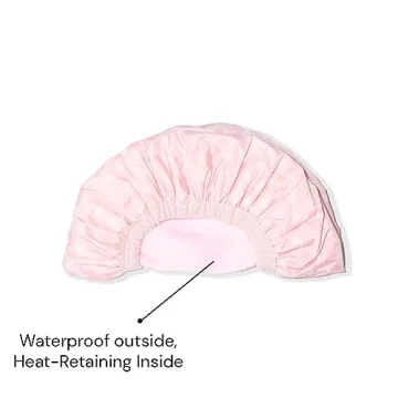 L'ANGE HAIR Reversible Shower Cap for Waterproof Hair Care
