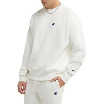 Champion Men's Reverse Weave Crewneck Sweatshirt - Comfort & Durability