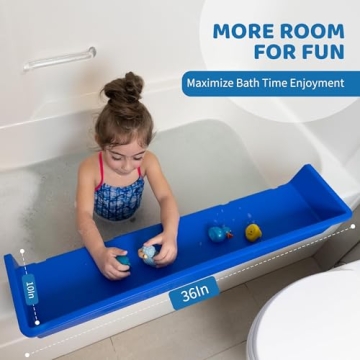 TubTopper Splash Guard - Fun & Mess-Free Bathtime for Kids