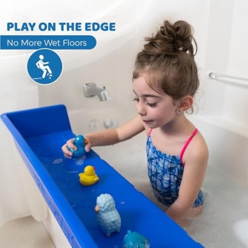 TubTopper Splash Guard - Fun & Mess-Free Bathtime for Kids
