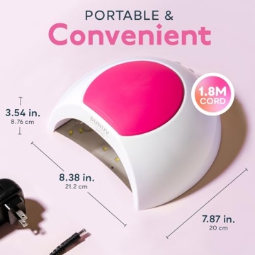 SUNUV 48W UV LED Nail Lamp for Quick Drying Nails