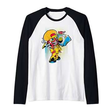 Shining Sound of Solid Gold Musical Apparel Perfect Gift Raglan Baseball Tee