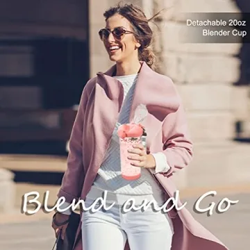 Portable Blender 20 Oz for Smoothies and Shakes