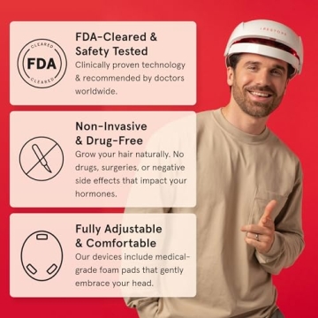 iRestore Laser Hair Growth System for Men and Women - FDA Cleared