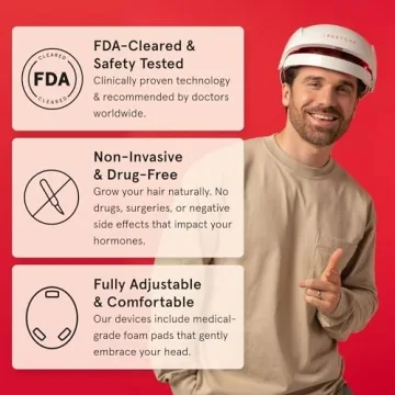 iRestore Laser Hair Growth System for Men and Women - FDA Cleared