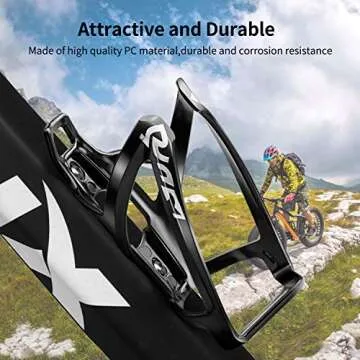 Suruid Ultra-Light Bike Water Bottle Cage - Versatile Cup Holder