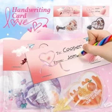 24 Pack Valentines Day Slime Hearts for Kids