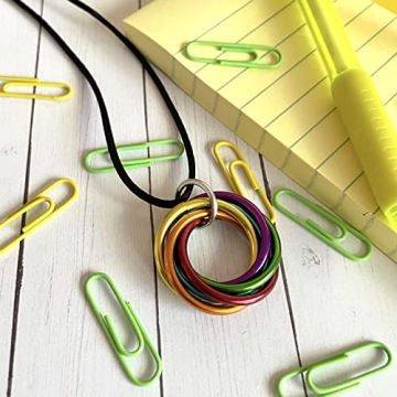 Mobii PRIDE Necklaces with Multicolor Pendant Flags