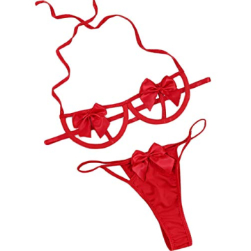 Kaei&Shi Bow Lingerie Set for Romantic Occasions