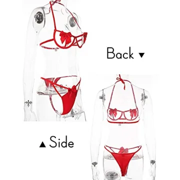 Kaei&Shi Bow Lingerie Set for Romantic Occasions