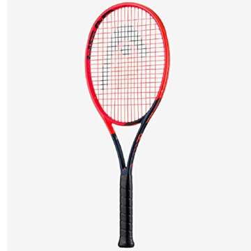 HEAD Auxetic Radical Pro Tennis Racquet - Power, Spin, Control (4_5/8)