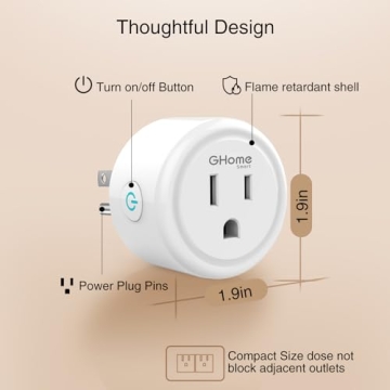 GHome Smart Plug for Easy Smart Home Control