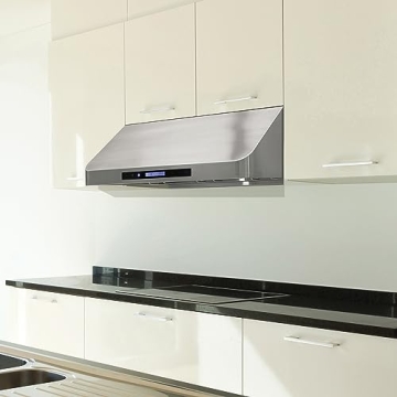 30" DUURA Elite DE300RHSSS Under Cabinet Range Hood