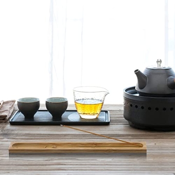 Natural Bamboo Incense Stick Holder for Serenity