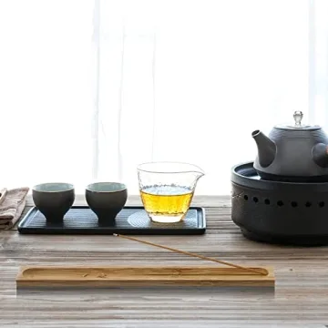 Natural Bamboo Incense Stick Holder for Serenity