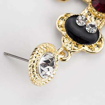Stylish WYWT Retro Baroque Gothic Drop Earrings