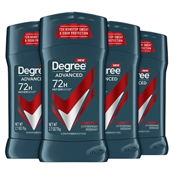 Degree Men Advanced Antiperspirant Deodorant 72H Sweat and Odor Protection with MotionSense Technolo...