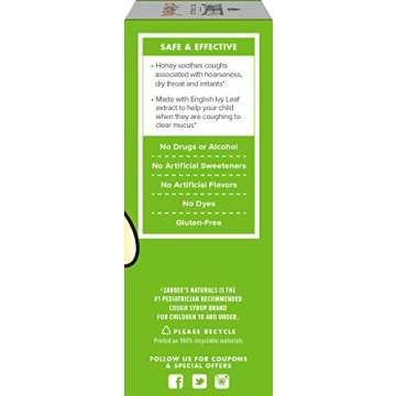 Zarbee's 4oz Children's Cough Syrup + Mucus Natural Relief