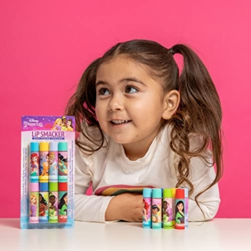 Disney Princess Lip Balm Party Pack 8 Flavors Kids