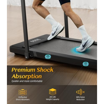 Bifanuo Folding Treadmill for Home and Office Fitness