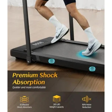 Bifanuo Folding Treadmill for Home and Office Fitness
