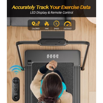 Bifanuo Folding Treadmill for Home and Office Fitness