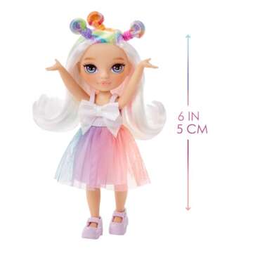 Rainbow High Littles Opal Raine 5.5" Posable Doll Gift